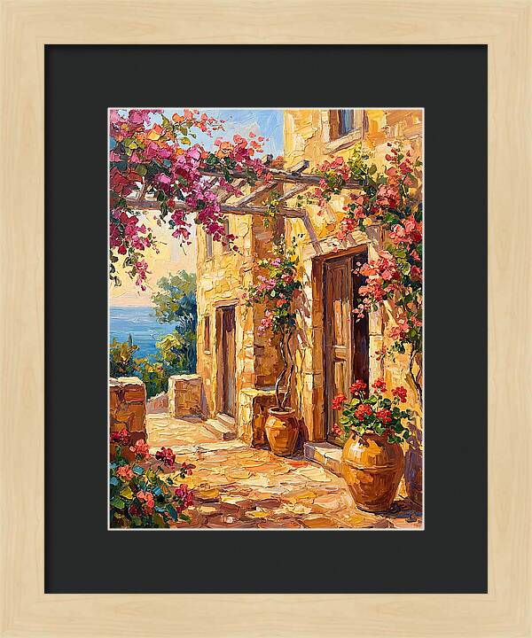 Mediterranean Courtyard Bliss