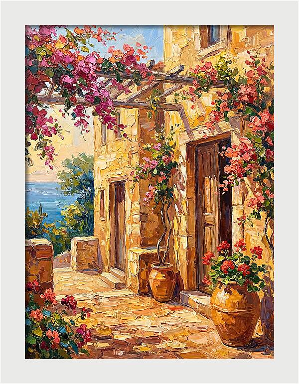 Mediterranean Courtyard Bliss