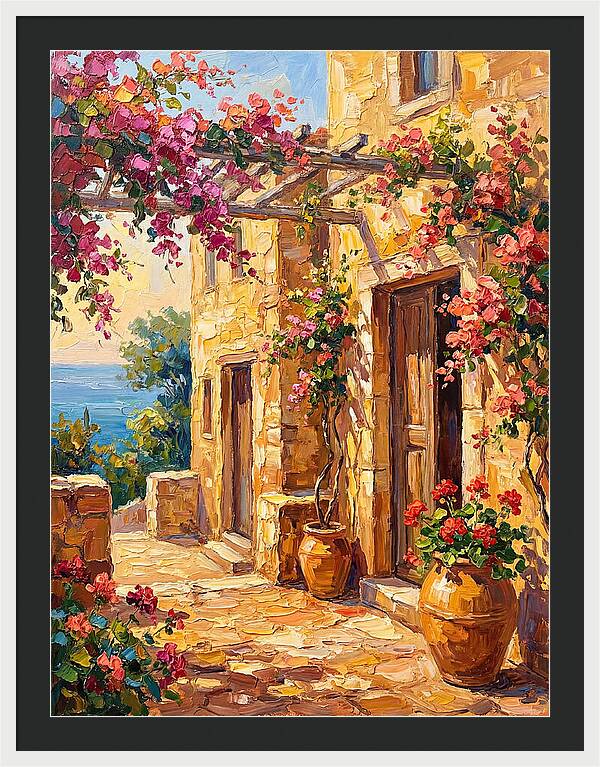 Mediterranean Courtyard Bliss