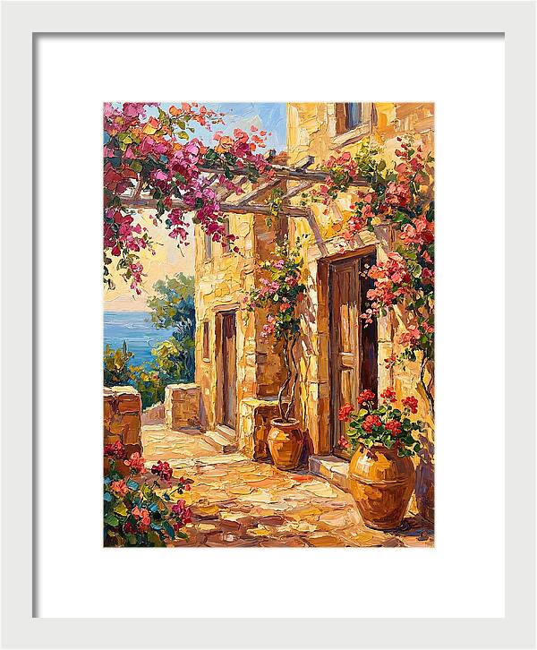 Mediterranean Courtyard Bliss