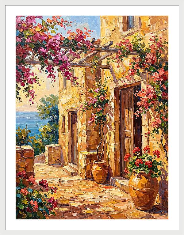 Mediterranean Courtyard Bliss