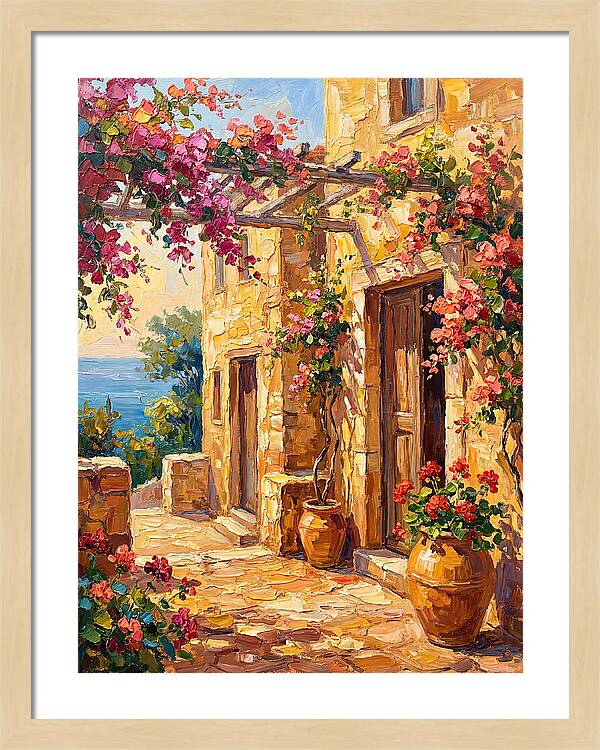 Mediterranean Courtyard Bliss