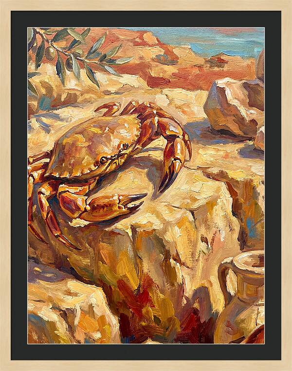Mediterranean Crab Encounter