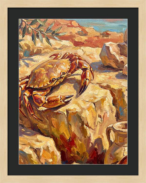 Mediterranean Crab Encounter
