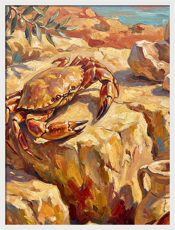 Mediterranean Crab Encounter