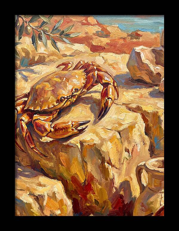 Mediterranean Crab Encounter