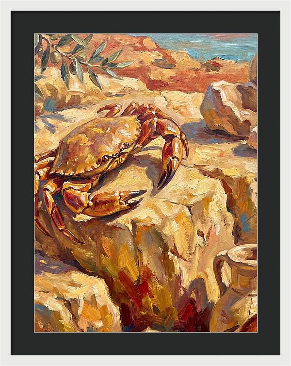 Mediterranean Crab Encounter