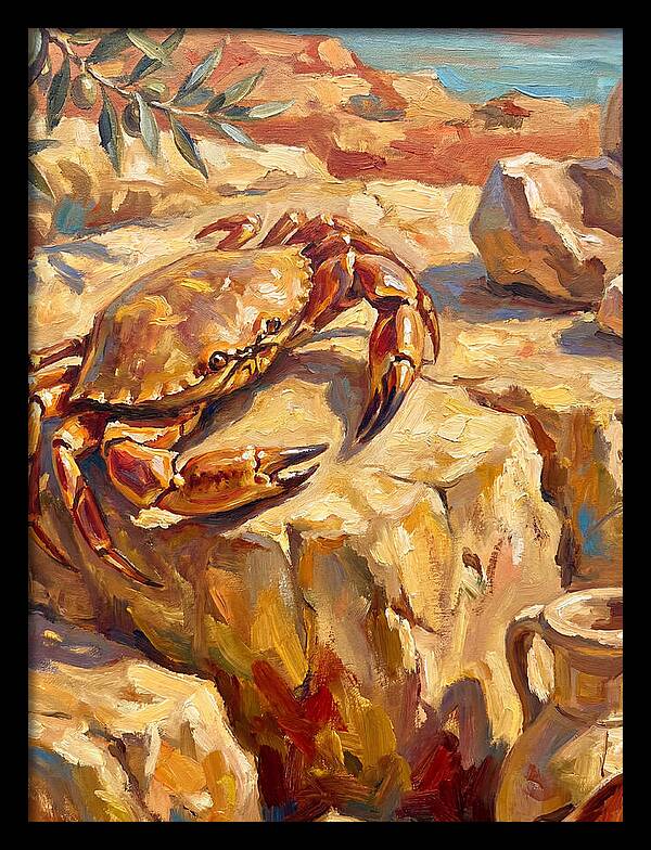 Mediterranean Crab Encounter