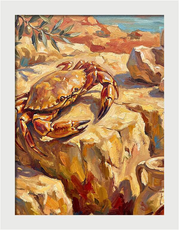 Mediterranean Crab Encounter