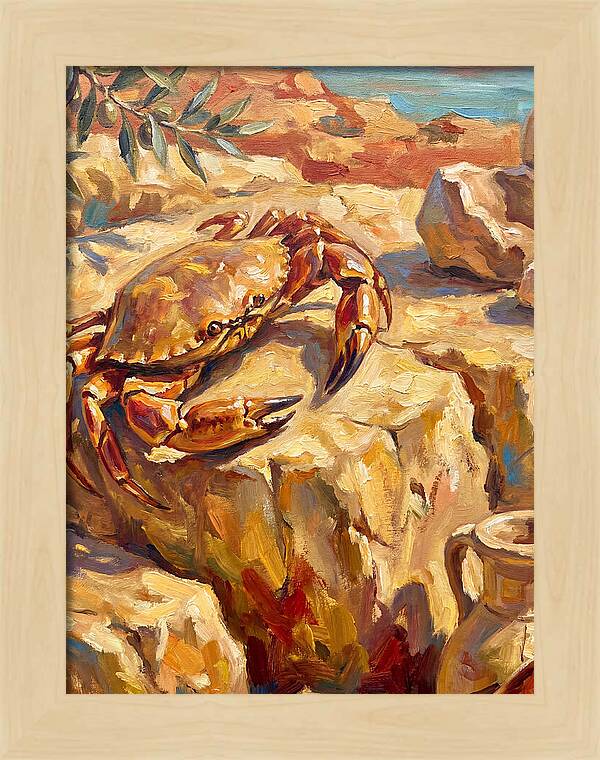 Mediterranean Crab Encounter