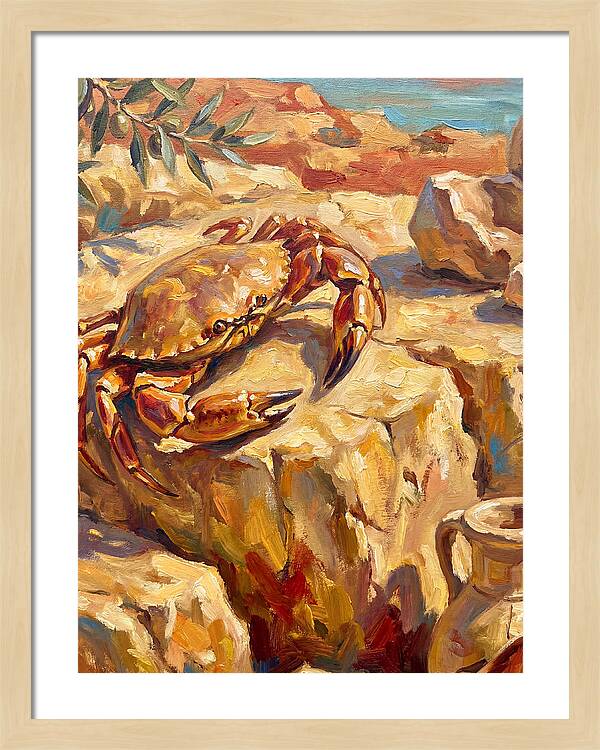 Mediterranean Crab Encounter