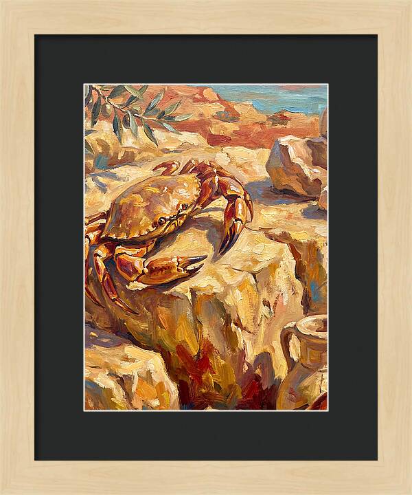 Mediterranean Crab Encounter