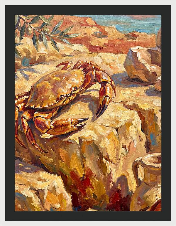 Mediterranean Crab Encounter