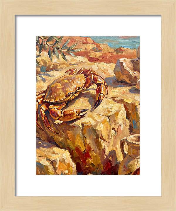 Mediterranean Crab Encounter