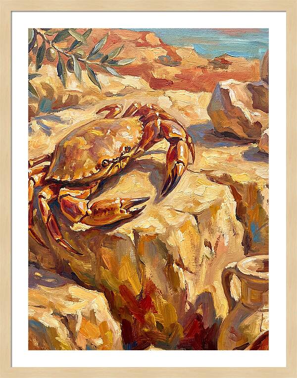 Mediterranean Crab Encounter