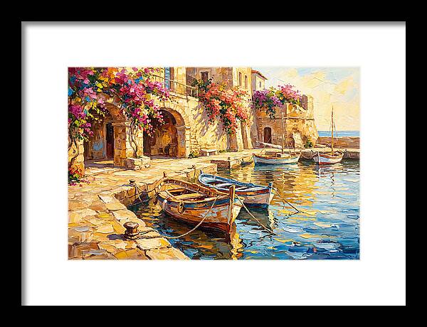 Mediterranean Dockside Serenity