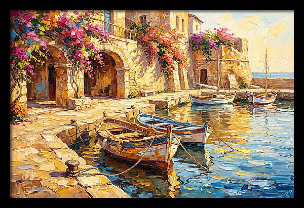 Mediterranean Dockside Serenity
