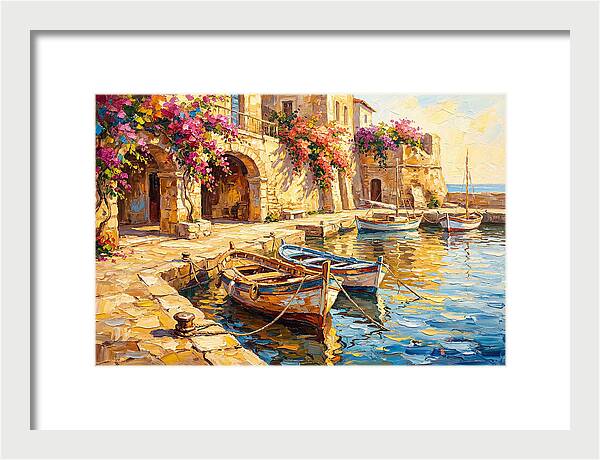Mediterranean Dockside Serenity