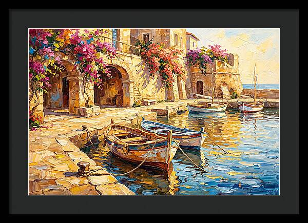 Mediterranean Dockside Serenity