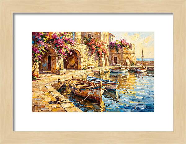 Mediterranean Dockside Serenity