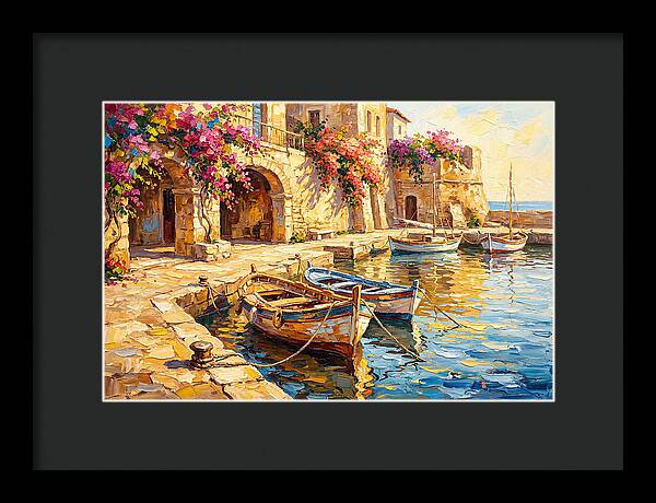 Mediterranean Dockside Serenity