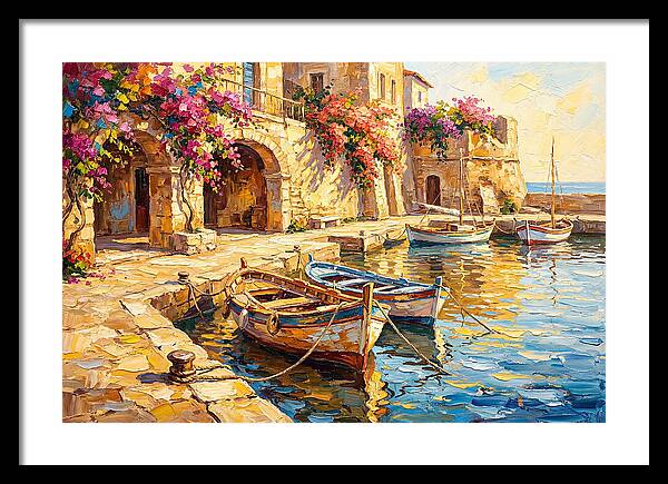 Mediterranean Dockside Serenity