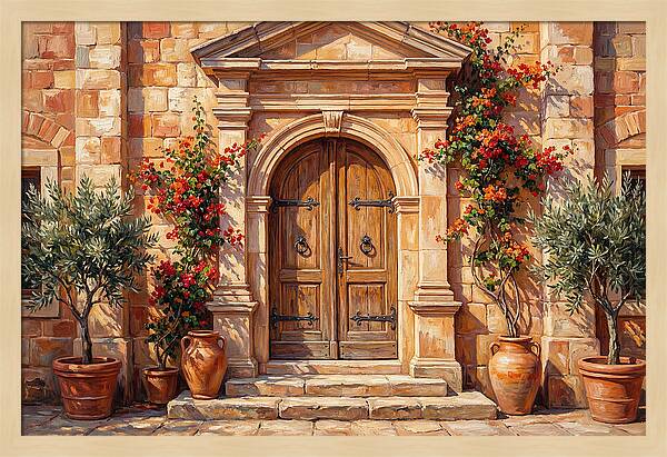 Mediterranean Doorway Charm
