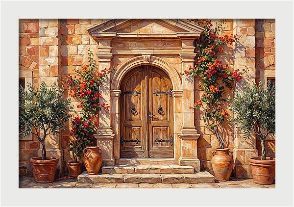 Mediterranean Doorway Charm