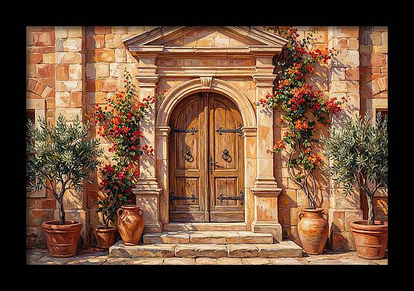 Mediterranean Doorway Charm