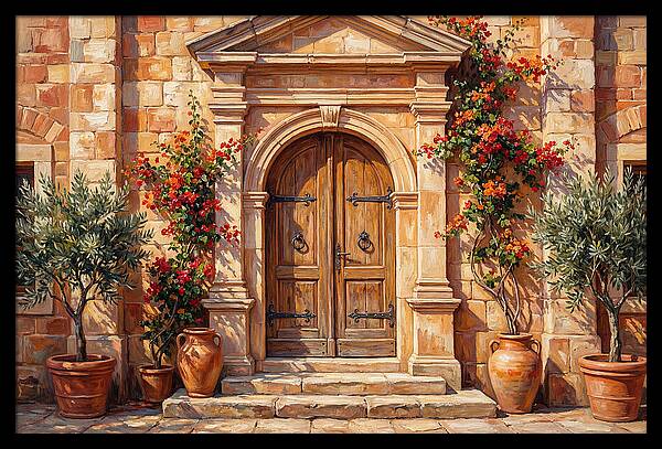 Mediterranean Doorway Charm
