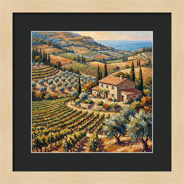 Mediterranean Farm Serenity