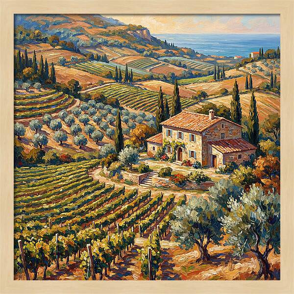 Mediterranean Farm Serenity