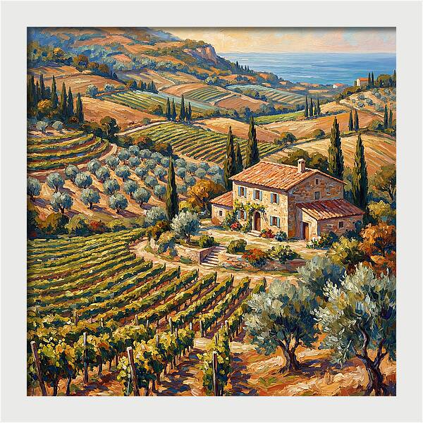 Mediterranean Farm Serenity