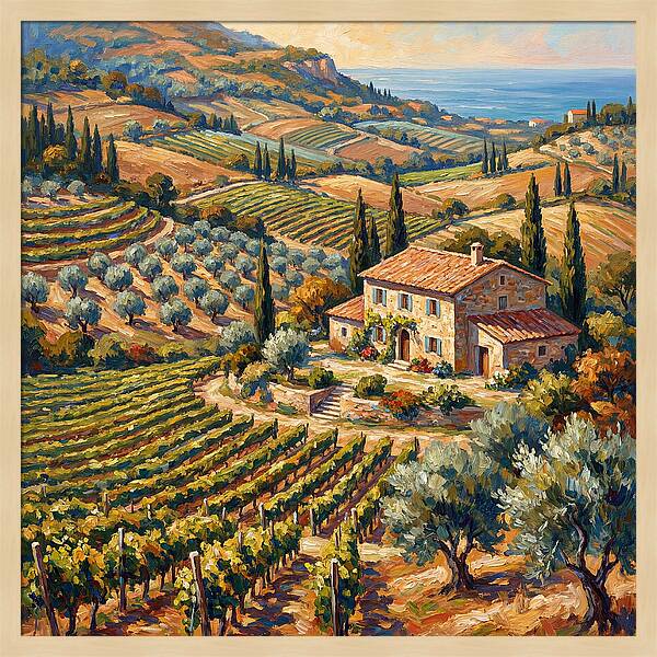 Mediterranean Farm Serenity