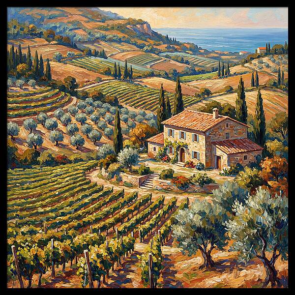 Mediterranean Farm Serenity