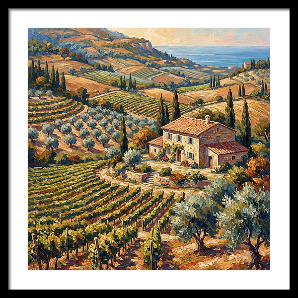 Mediterranean Farm Serenity