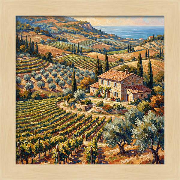 Mediterranean Farm Serenity