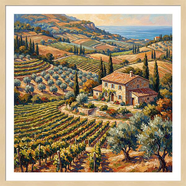 Mediterranean Farm Serenity