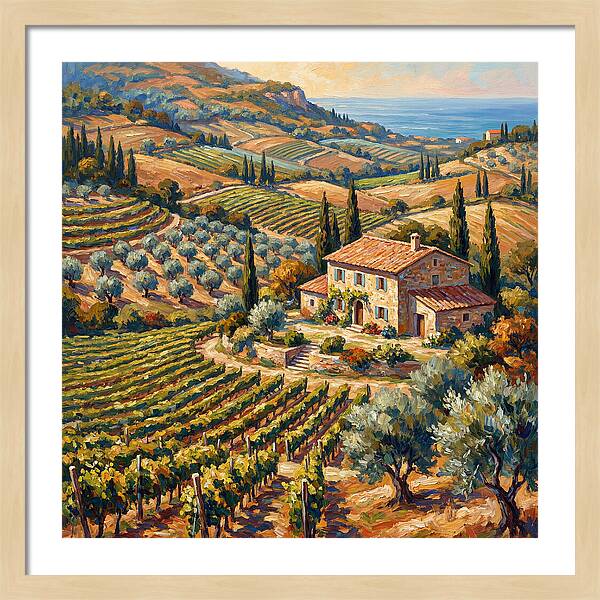 Mediterranean Farm Serenity