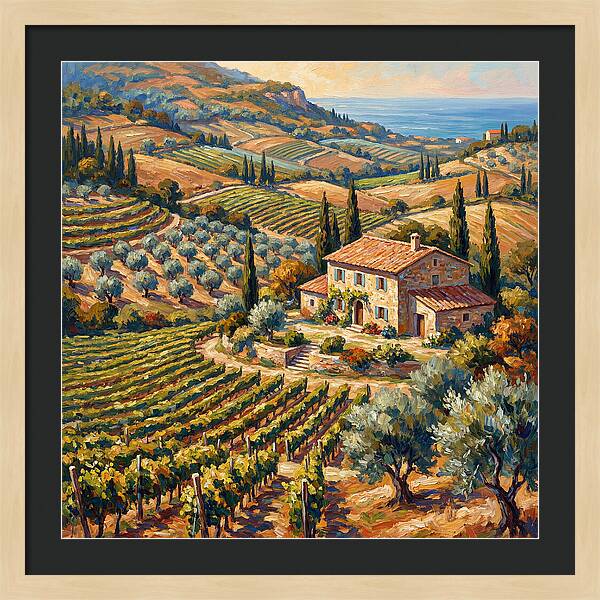 Mediterranean Farm Serenity
