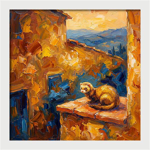 Mediterranean Ferret Serenity
