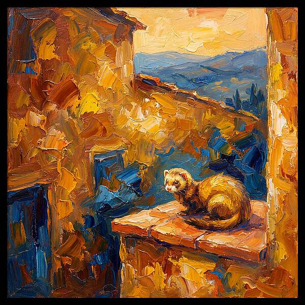 Mediterranean Ferret Serenity
