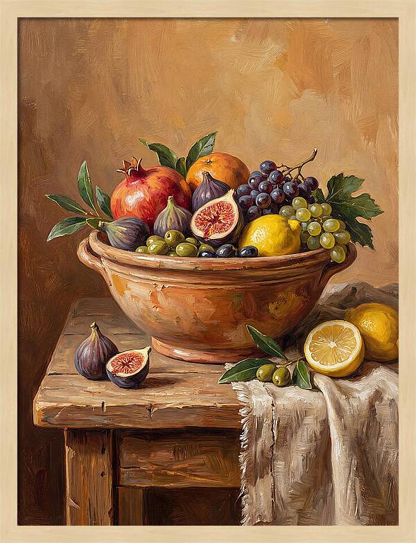 Mediterranean Fruit Bowl Delight
