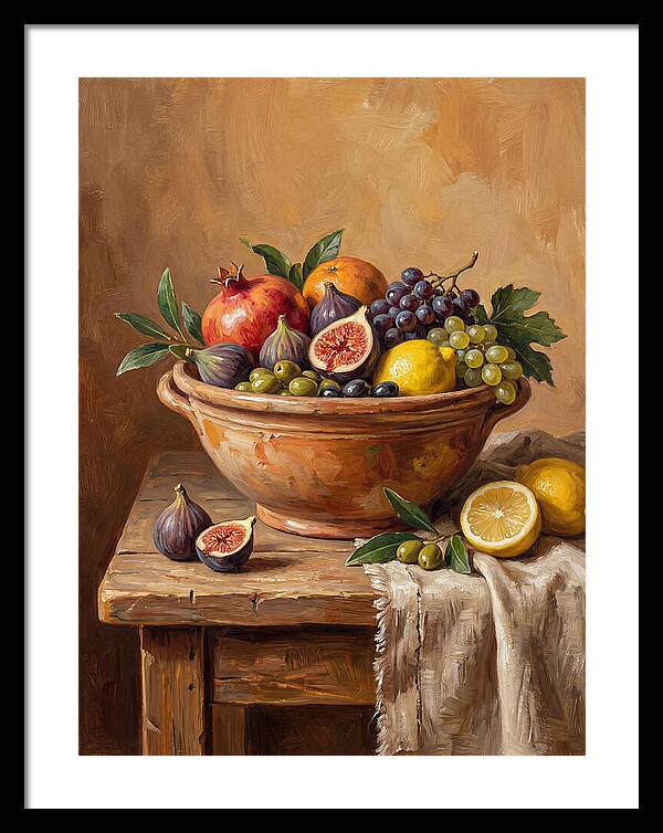Mediterranean Fruit Bowl Delight
