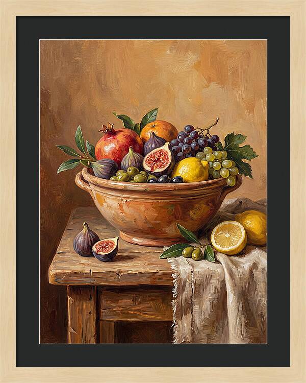 Mediterranean Fruit Bowl Delight