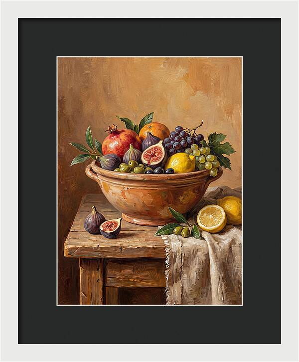 Mediterranean Fruit Bowl Delight