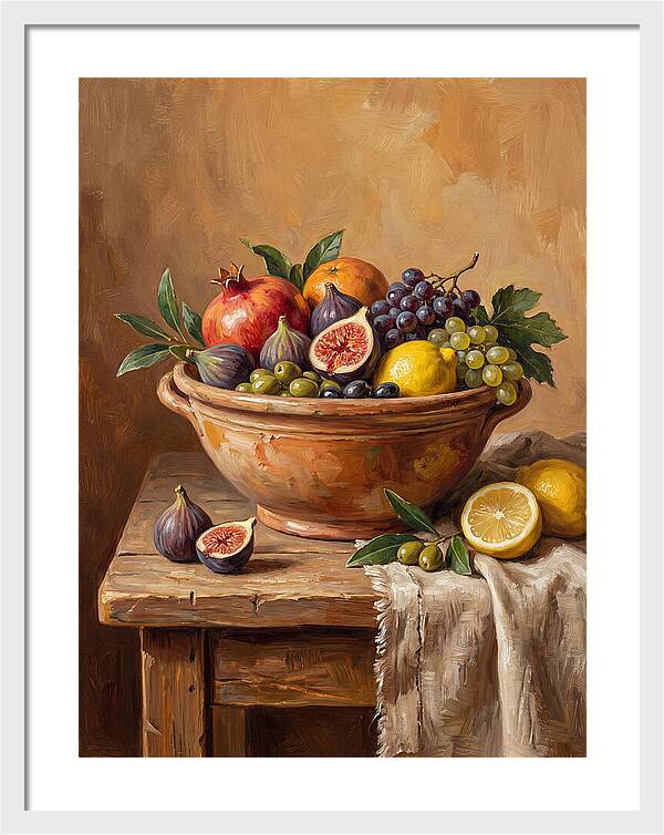 Mediterranean Fruit Bowl Delight