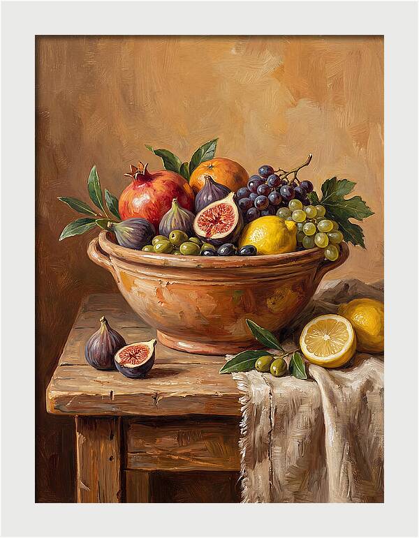 Mediterranean Fruit Bowl Delight