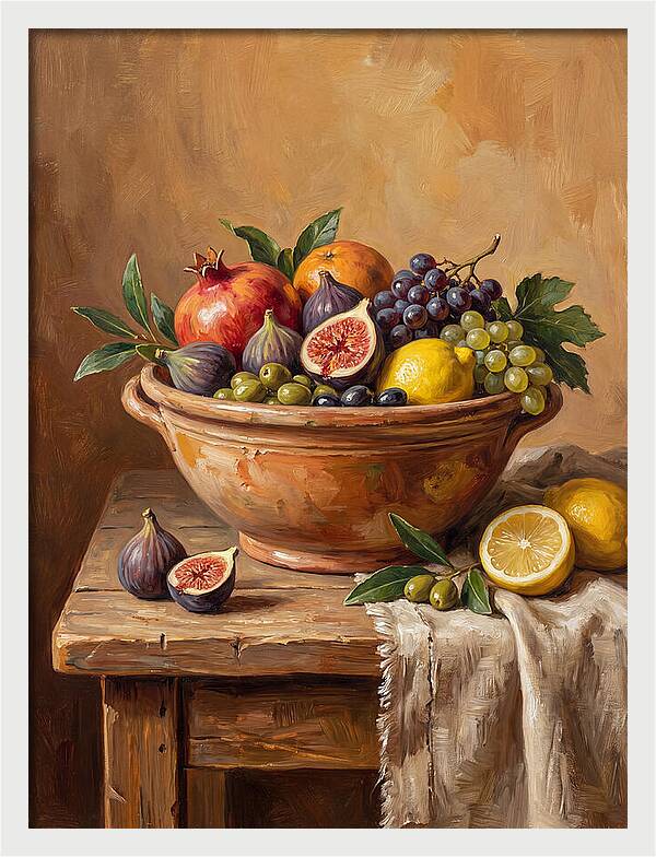 Mediterranean Fruit Bowl Delight