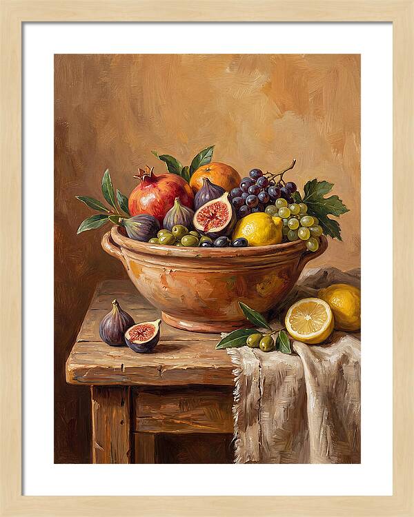 Mediterranean Fruit Bowl Delight